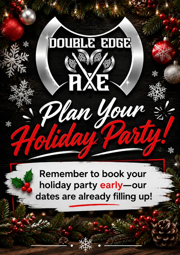 Book your 2026 Holiday party now!